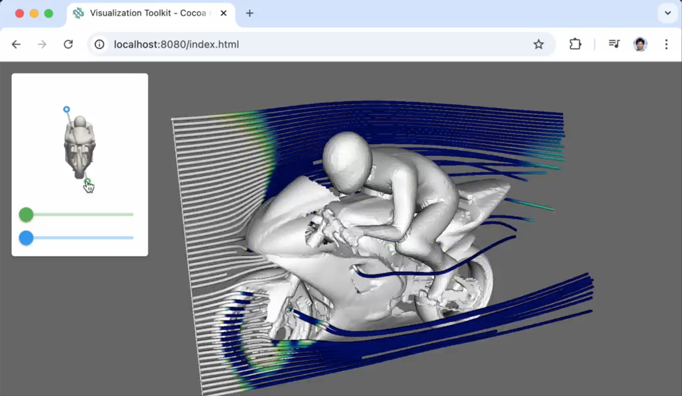 Example of VTK.wasm using inside a trame application